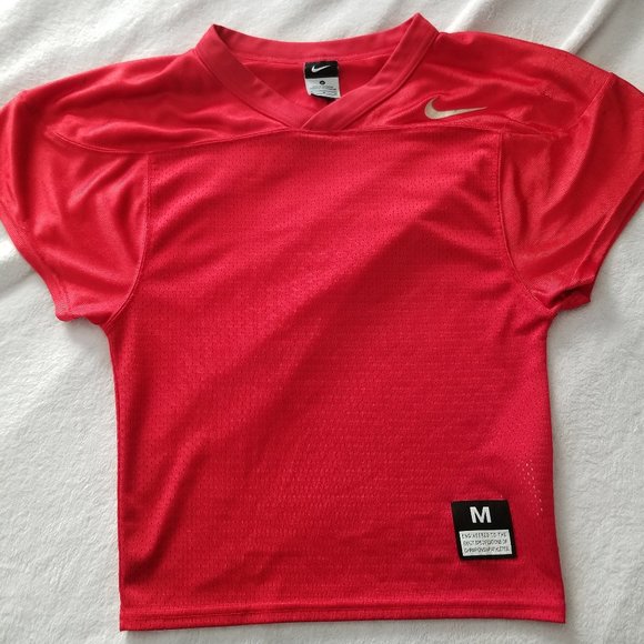 Nike Football Practice Jersey - Youth Medium - Red - Picture 1 of 5